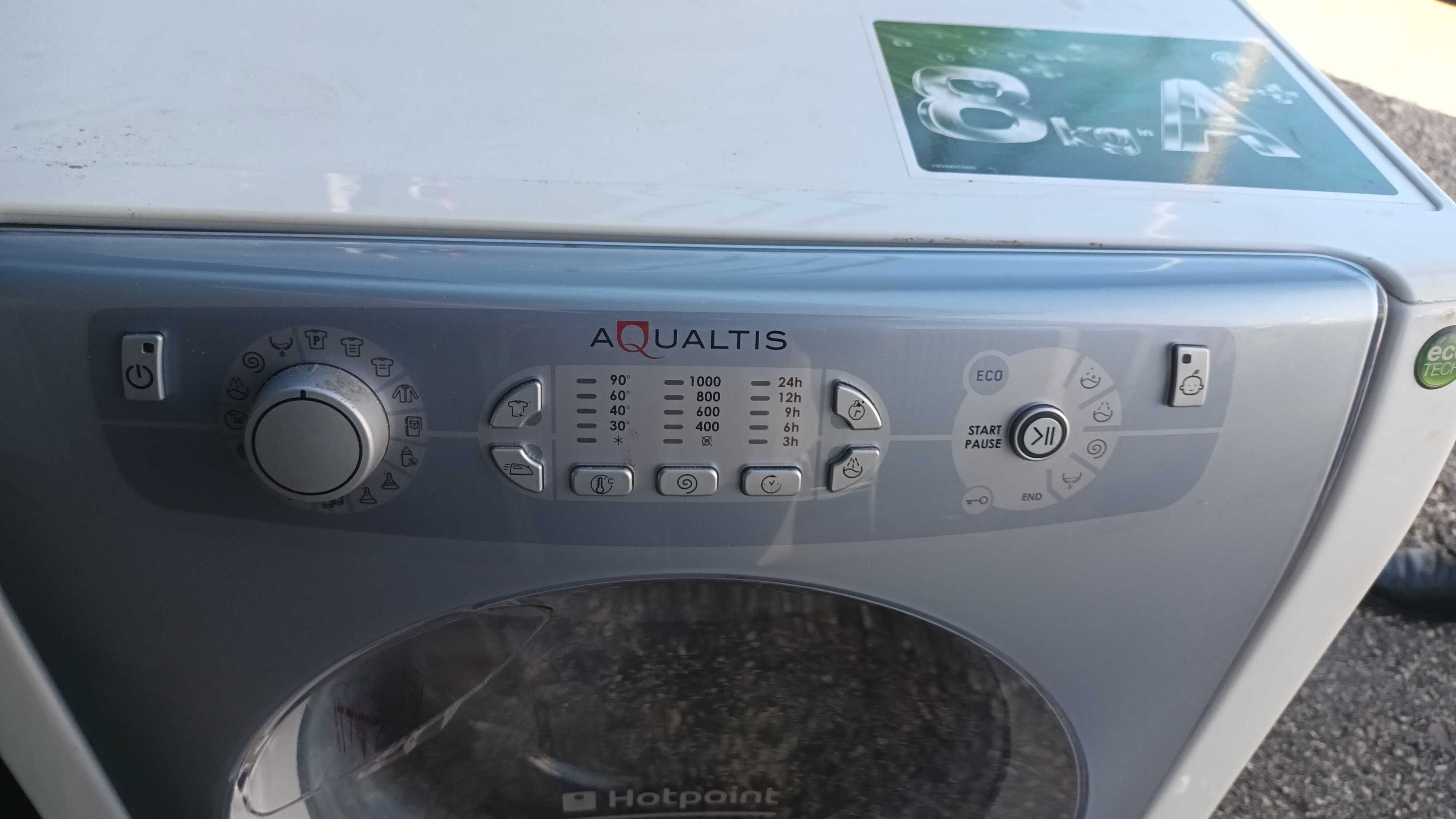Máquina de lavar roupa da Ariston -8kg
