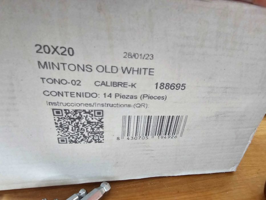 Plytki imitujace mozaike DUNE MINTONS OLD WHITE 20X20