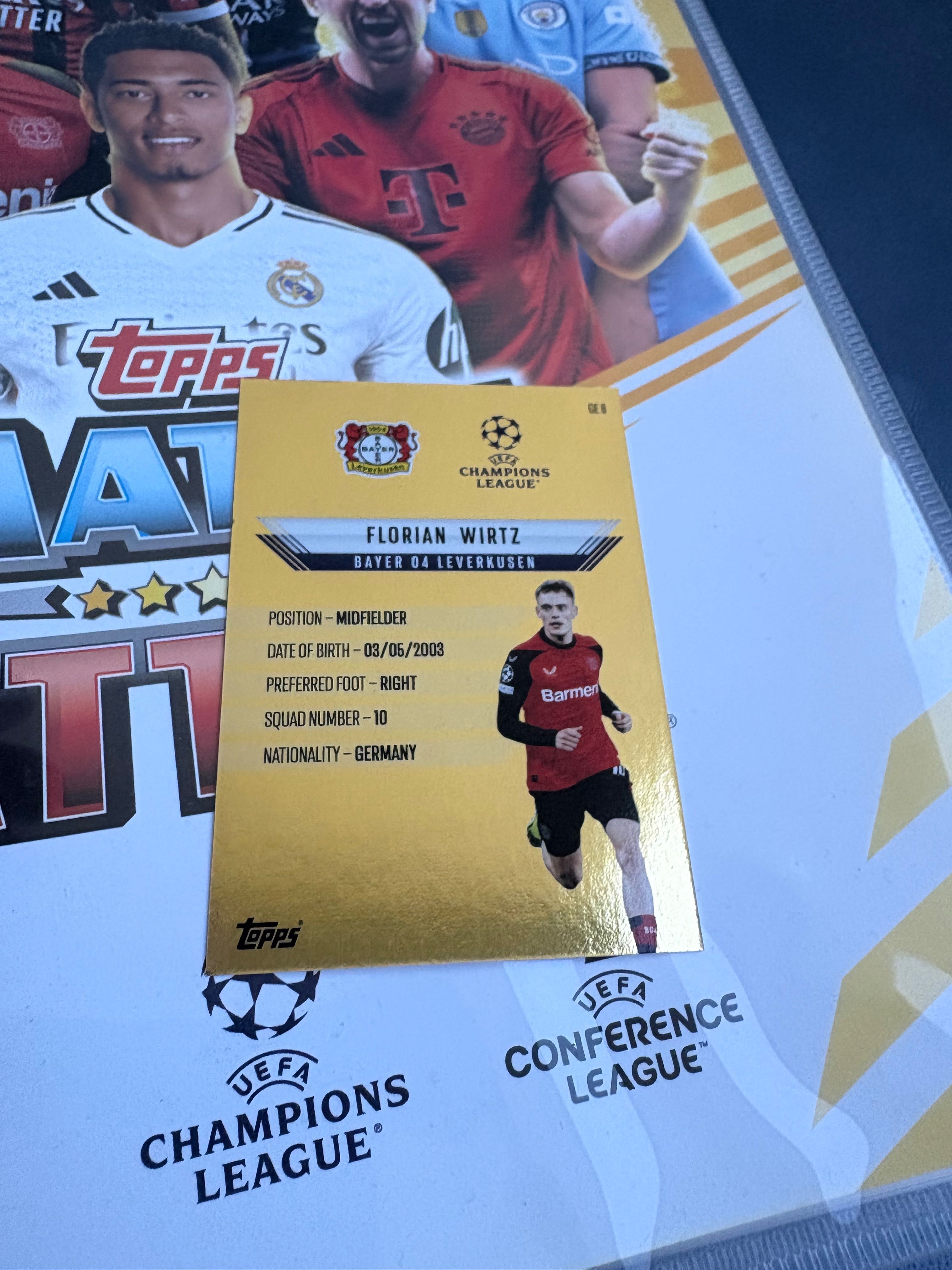 Florian Wirtz match attax