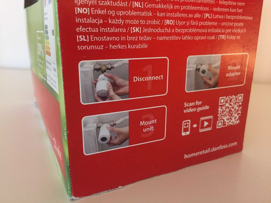 Nowy termostat elektroniczny Danfoss Eco
