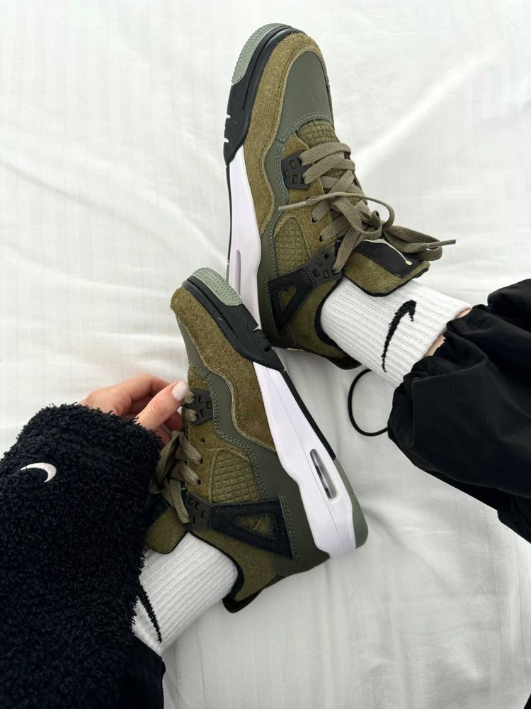 Nike Air Jordan 4 Retro Craft Olive