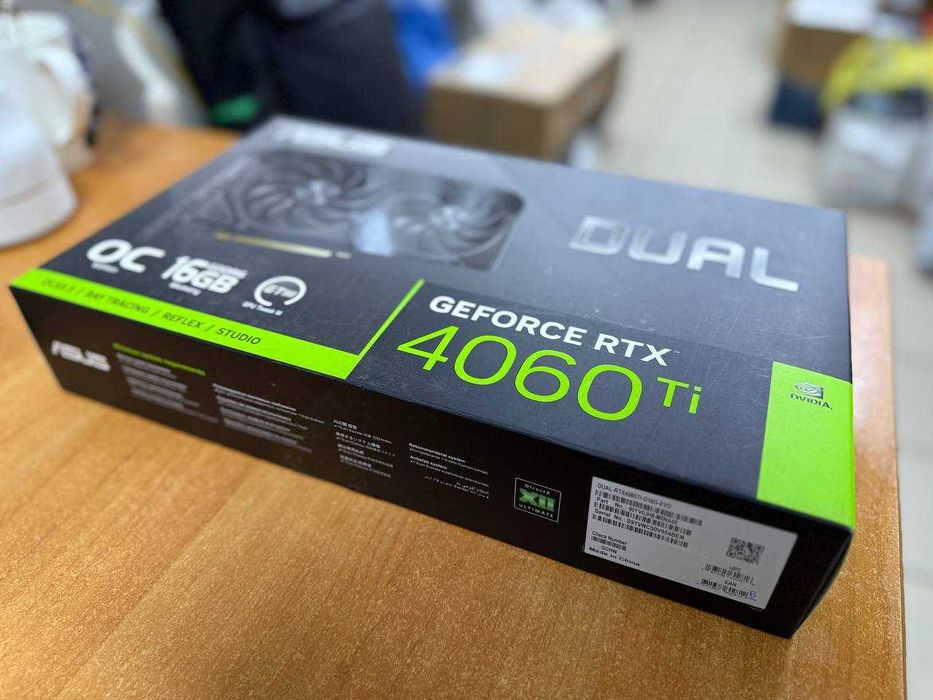 Відео карта Asus 4060ti 16 Gb Evo гарантії!!!