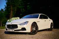 Auto/Samochód do ślubu Maserati Ghibli, Mercedes, transport gości