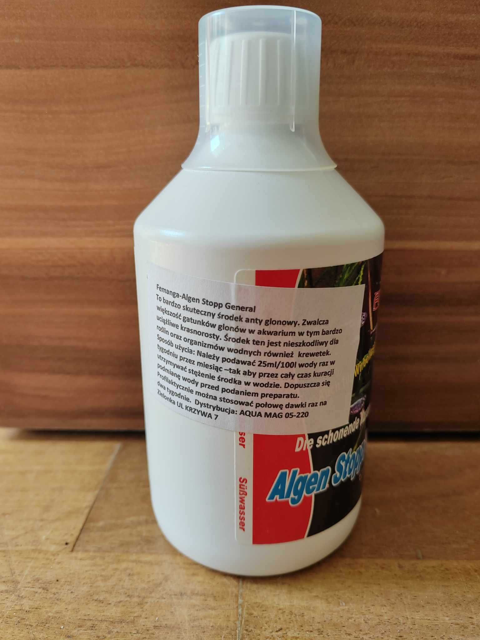 FEMANGA Algen Stopp General 500ml - Preparat na glony w akwarium