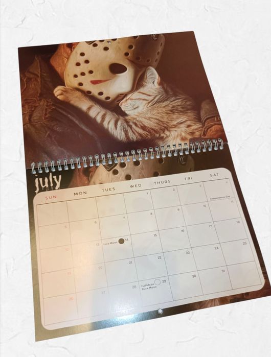 Kalendarz koty horrory