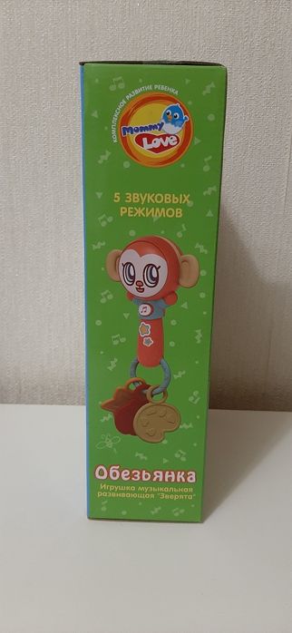 Розвиваюча музична іграшка Мавпочка