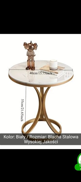 Stolik kawowy marmurowy Nowy