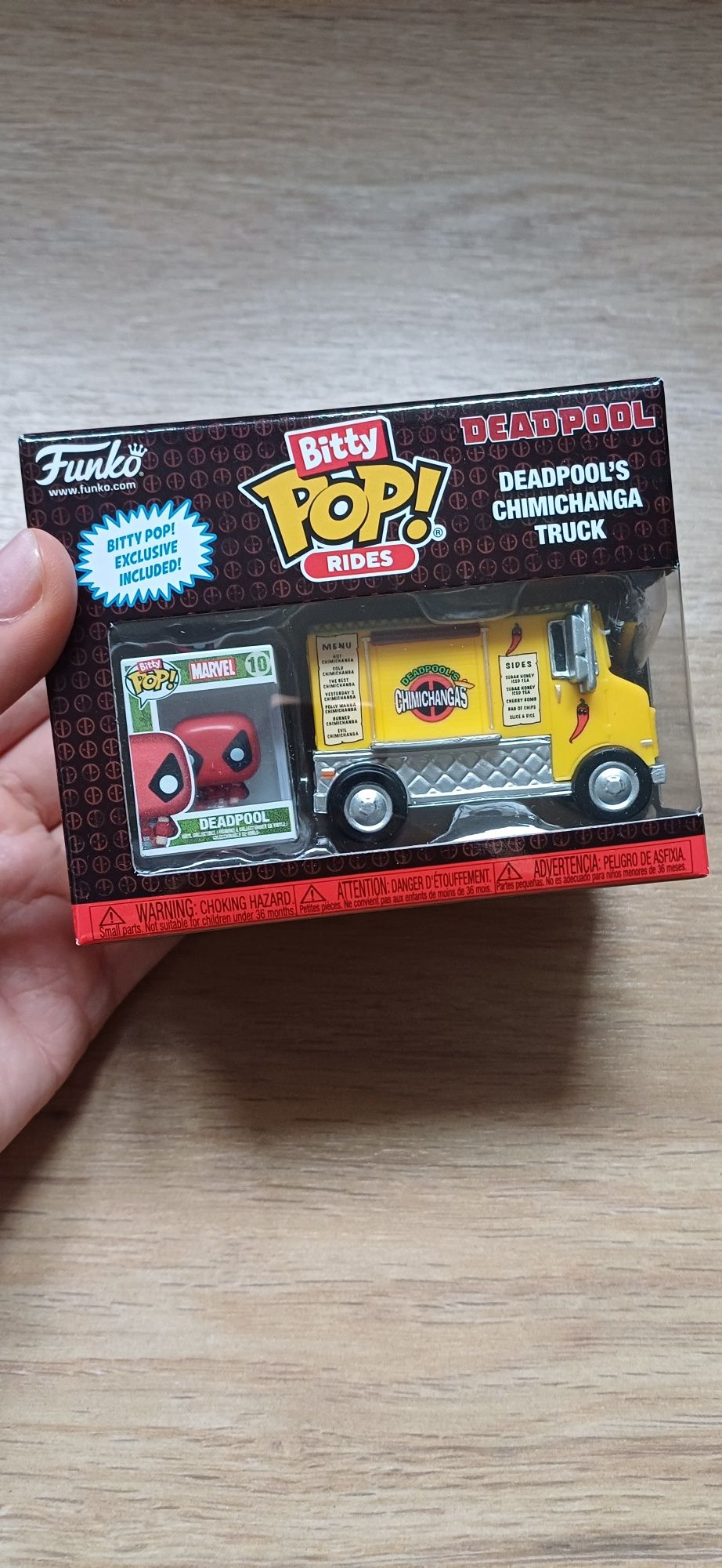 Bitty Funko Rides Deadpool Funko Pop