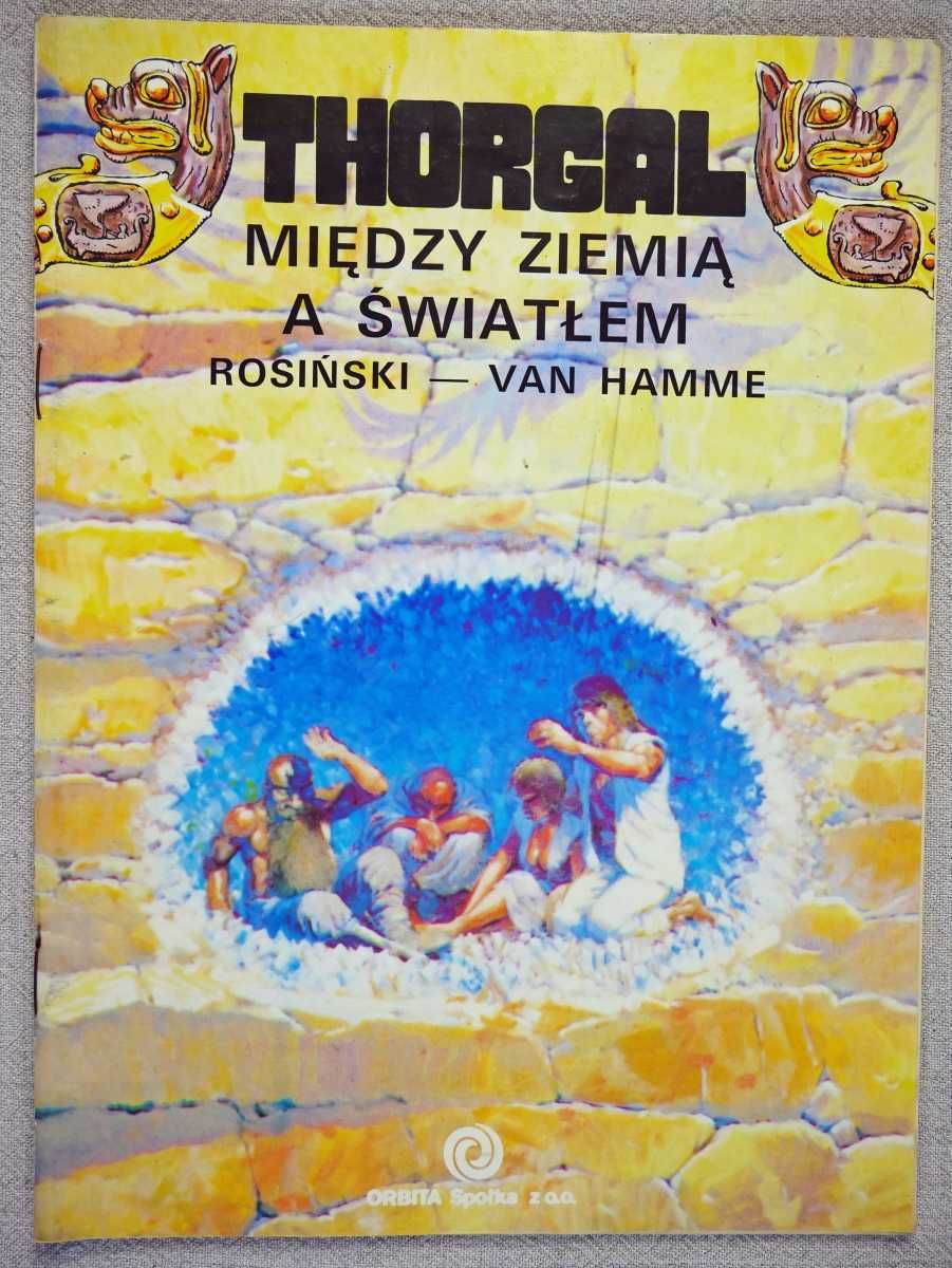 Thorgal. Między ziemią a światłem. Wydanie 1990 r.