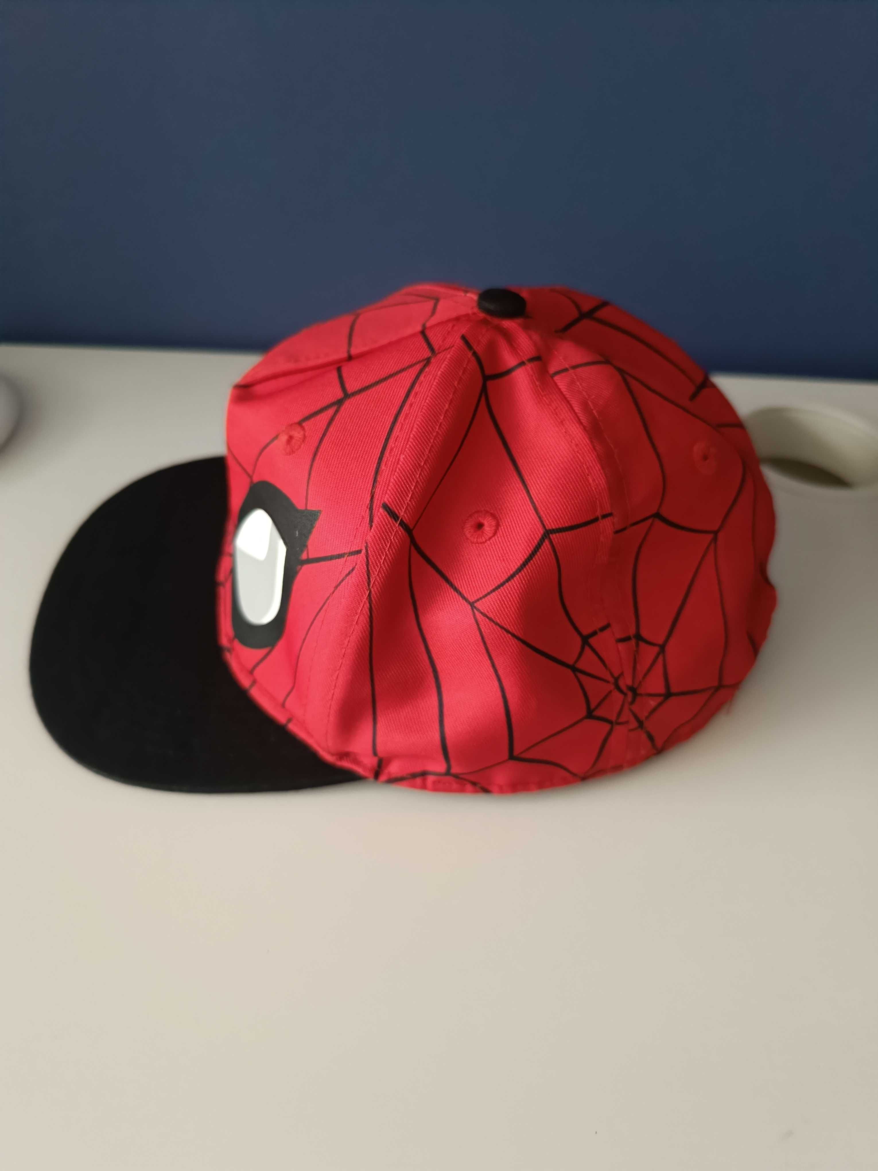 H&M Czapka z daszkiem spiderman dziecięca 122cm 128cm 134cm