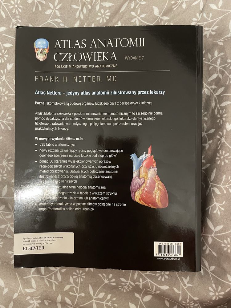 Atlas Anatomii Człowieka NETTER