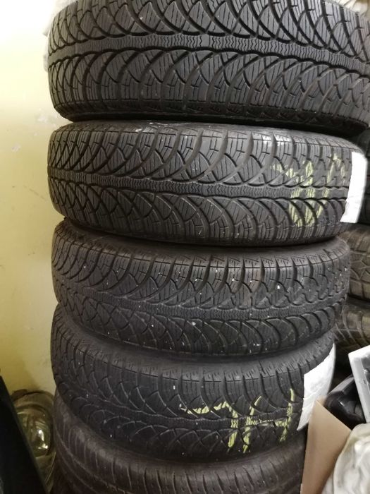 Koła zimowe  5x 100  opony 165  70  14