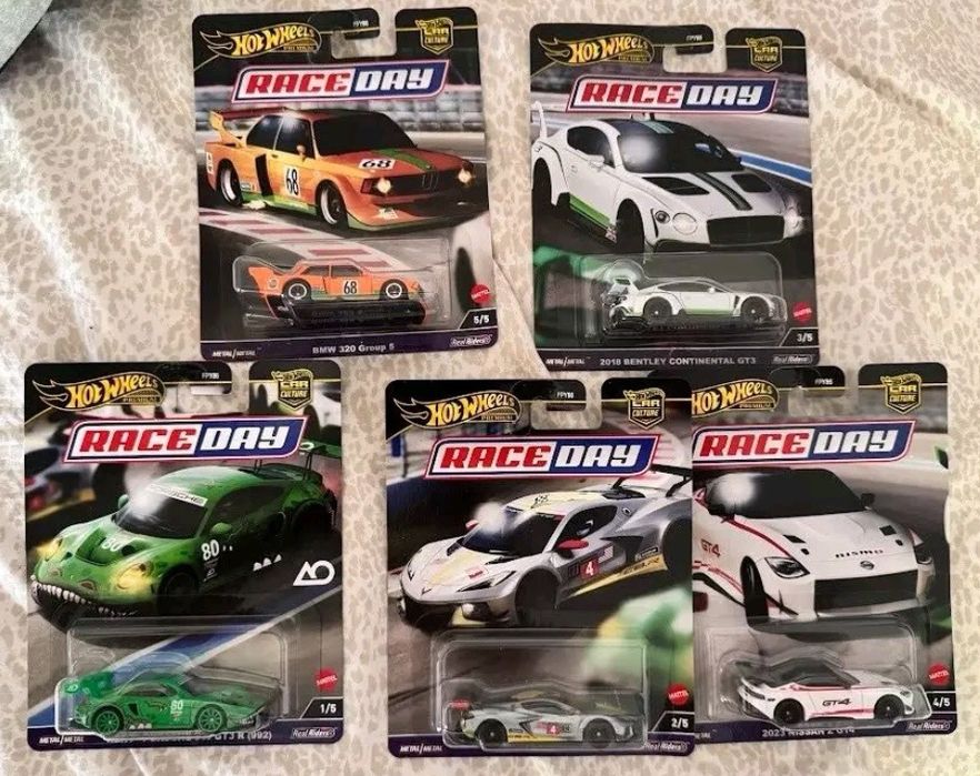 Set Completo Race Day Hot Wheels Premium