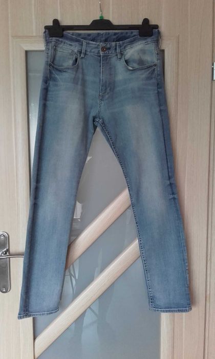 Dżinsy niebieski H&M, L