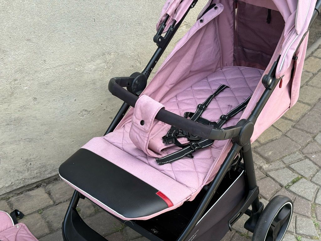 Carrello Bravo Wózek całoroczny Różowy super stan Spacerowka
