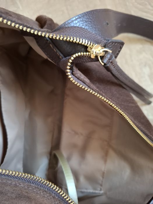 Daag skóra zamsz Florence torebka ideał