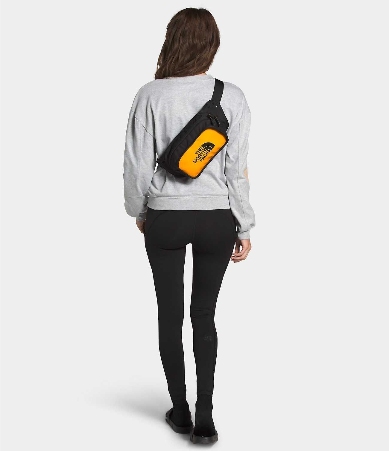 ТОРГ Сумка бананка the north face Explore Hip Pack (Yellow/black) TNF