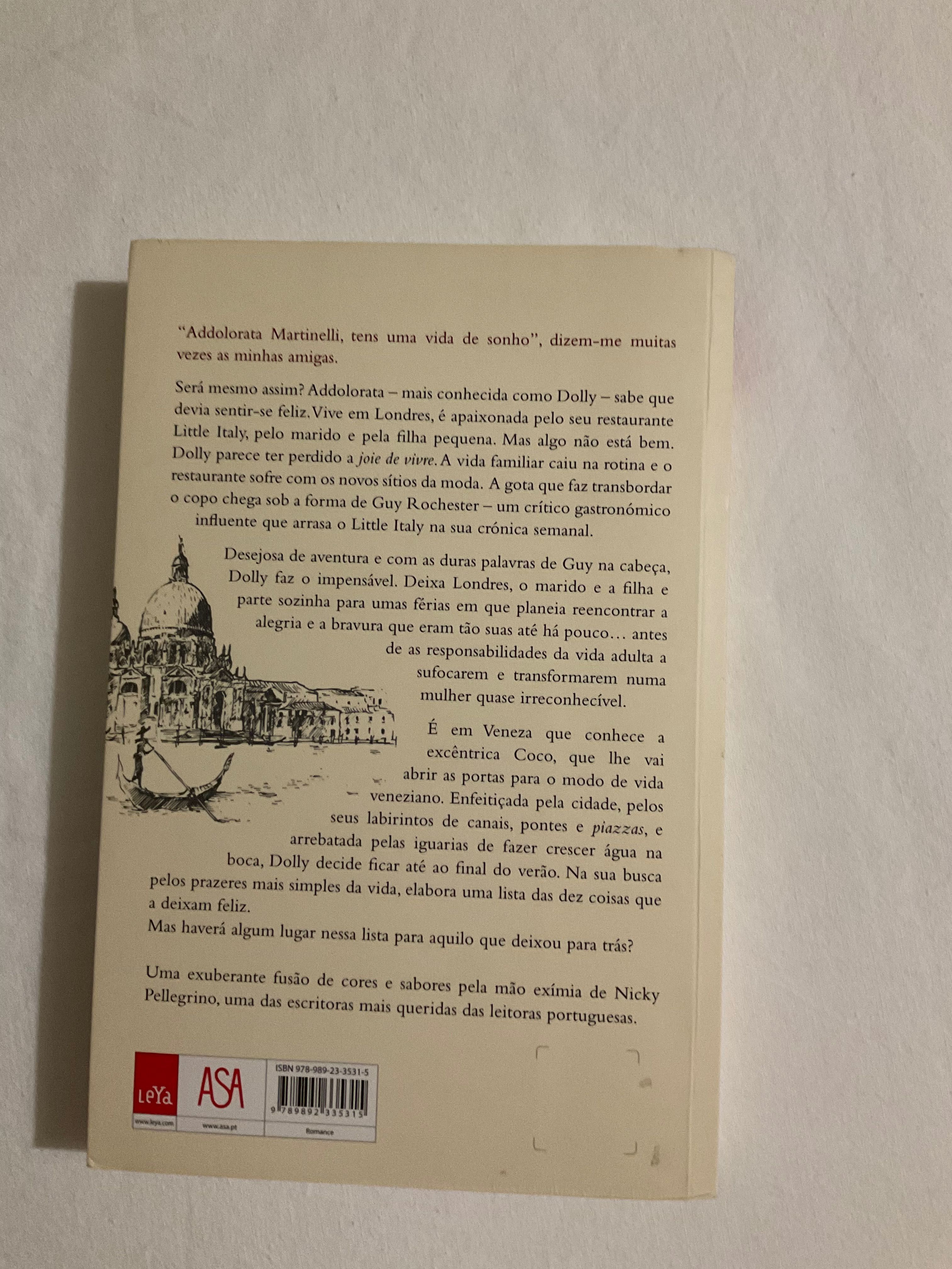 Um Verão em Veneza, Nicky Pelegrino