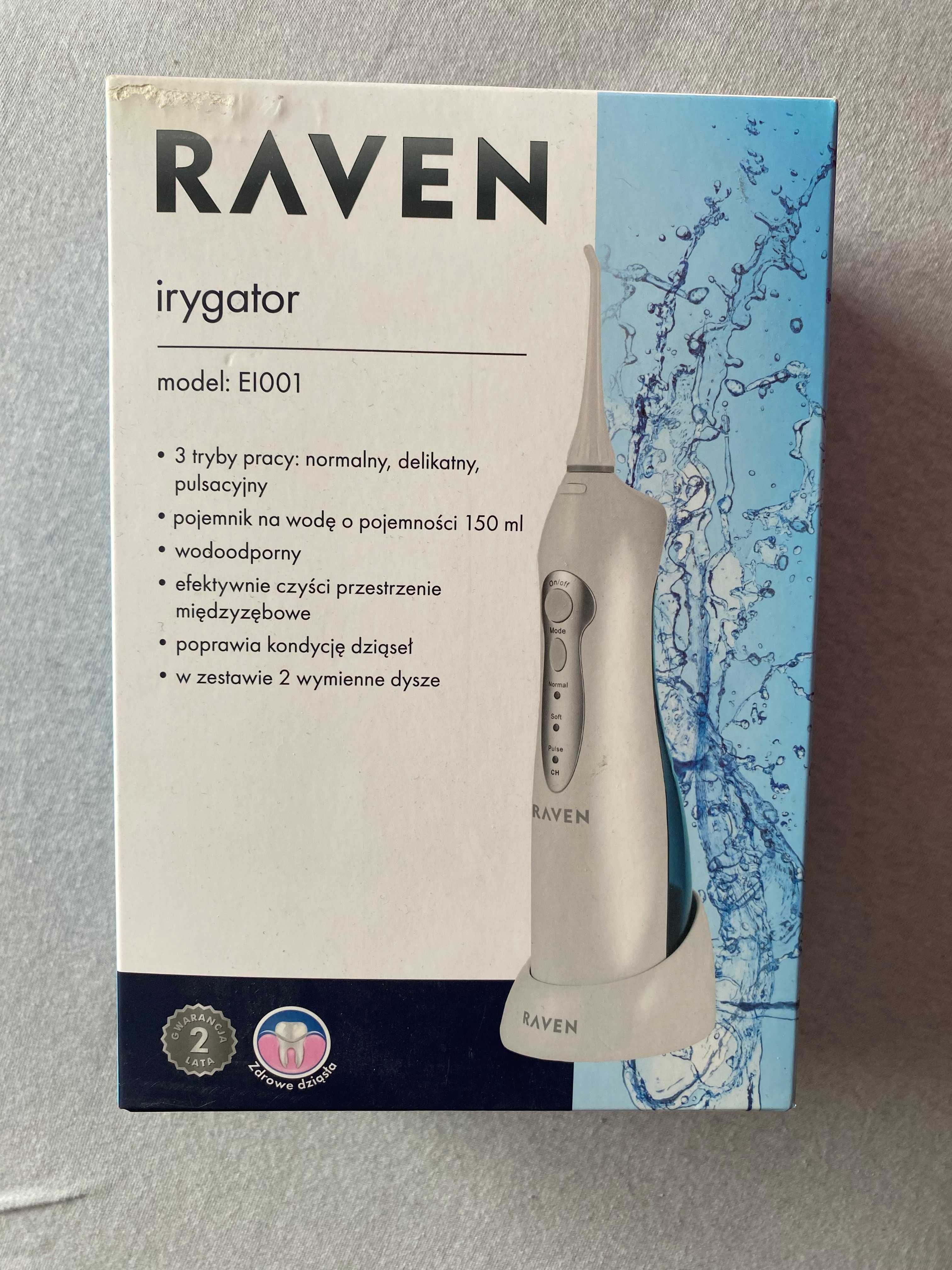 Nowy, nigdy nie używany irygator Raven EI001
