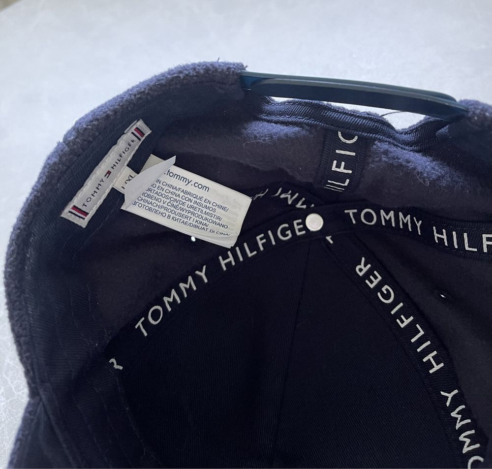 Nowa czapka dżokejka Tommy Hilfiger dla chłopca 8-12 lat