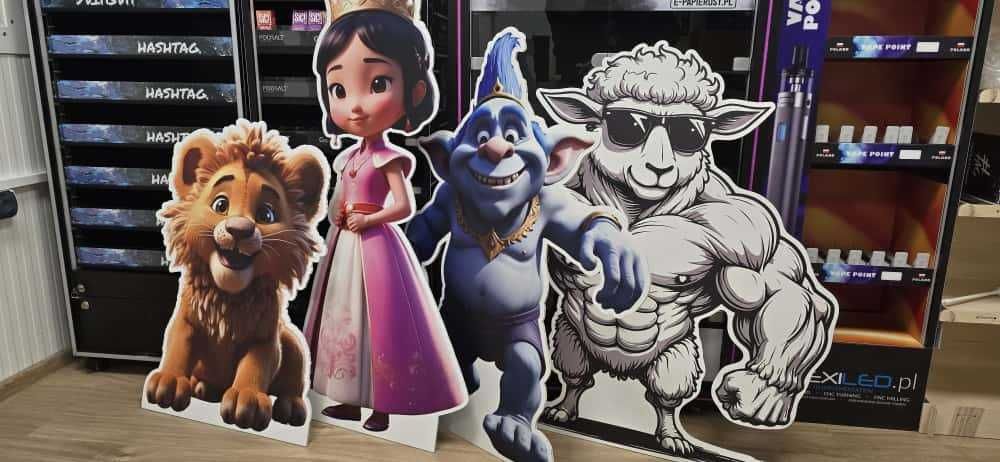 HUMAN STAND, Postać reklamowa ze zdjęcia - stojąca - Odporny na Deszcz