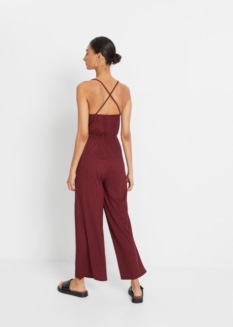 B.P.C kombinezon bordowy dżersejowy strukturalny r.40/42