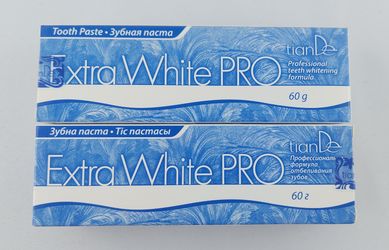 Pasta do zębów Extra White PRO (2 x 60g) tianDe