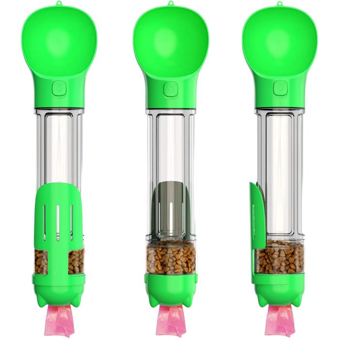 Butelka na Wodę dla Psa Bidon Poidełko Miska Pojemnik na Karmę 500 ml