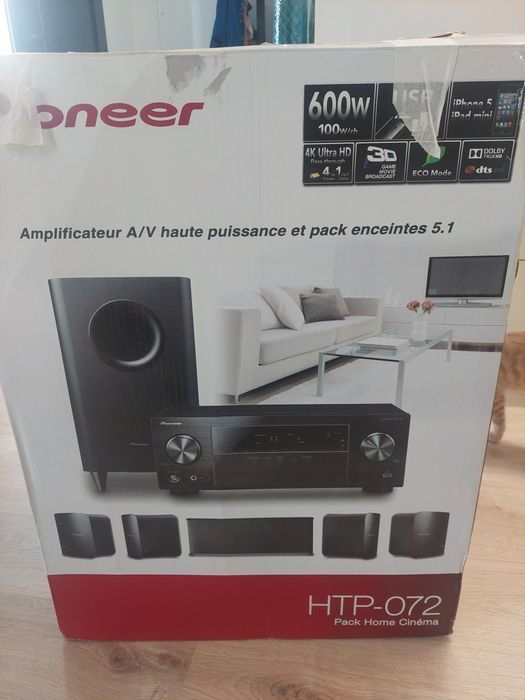 Pioneer sistema som 5.1 (VSX-324-K-P)