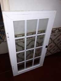 Venda 2 janelas complectas caixilharia de aluminio e vidros duplos