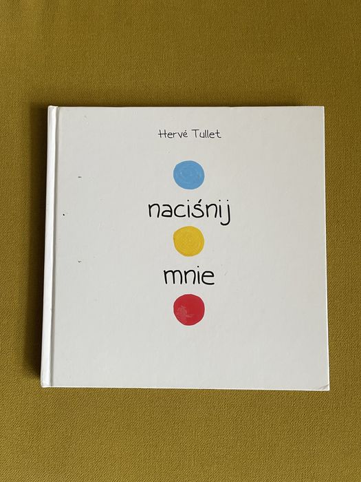 Ksiazka dla dzieci Nacisnij mnie