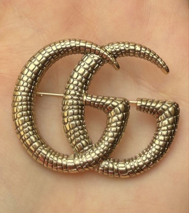 Broszka Zawieszka Gucci złota