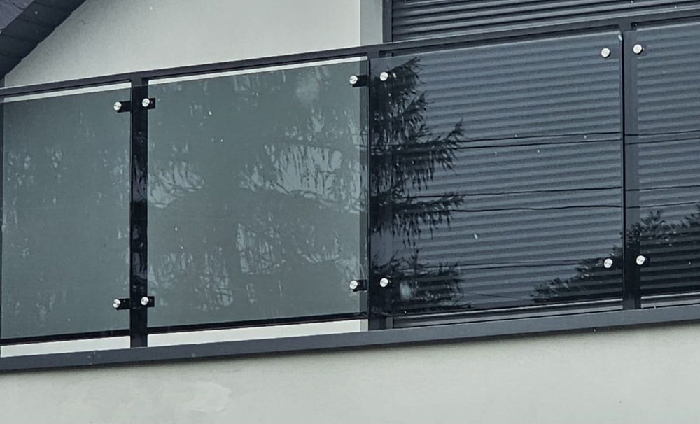 Balustrada balkonowa SZKLANA