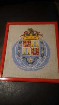 Quadro FC Porto em tecido feito à mão