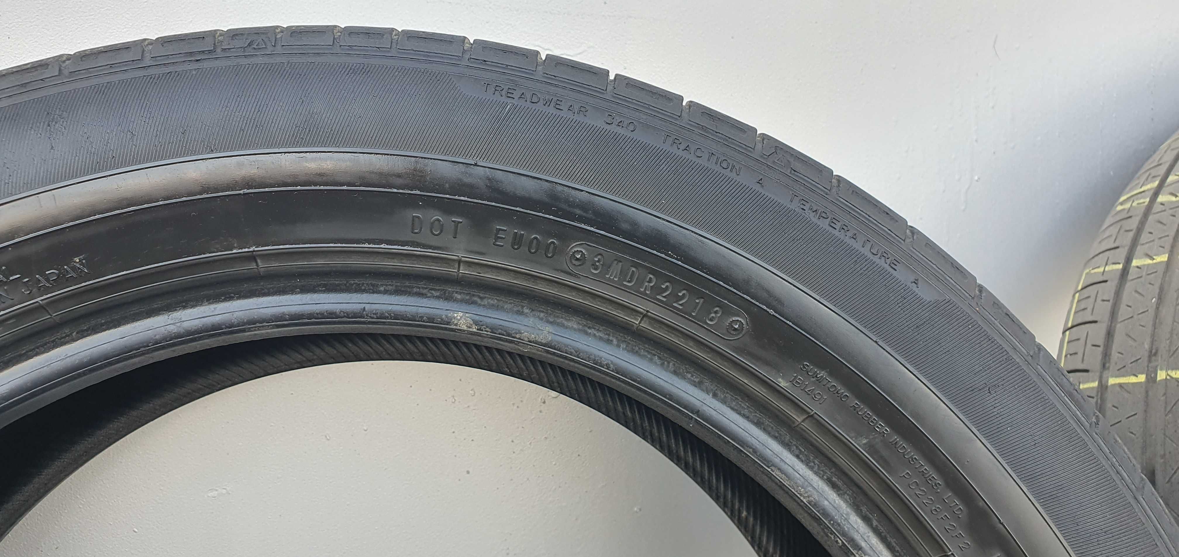 225/55 R18 Dunlop SP Sport 5000. Шини літні 4шт.