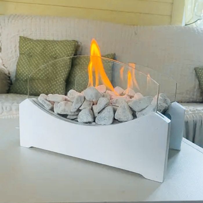 Біокамін настільний (новий) є живе відео