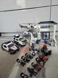 Komenda policji playmobil 9372 zestaw powiększony o auto i figurki