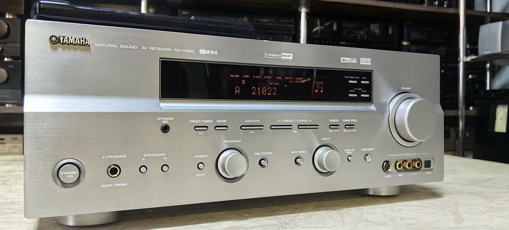 Ресивер Yamaha RX-V650/4Ω/Optical/пульт