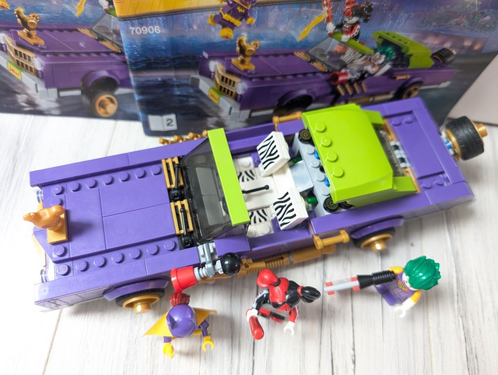 Lego Batman 70906 Lowrider Jokera kompletny