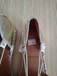 Sapatos em pele, feitos à mão, marca Espadrilles - Nº 37. Novos