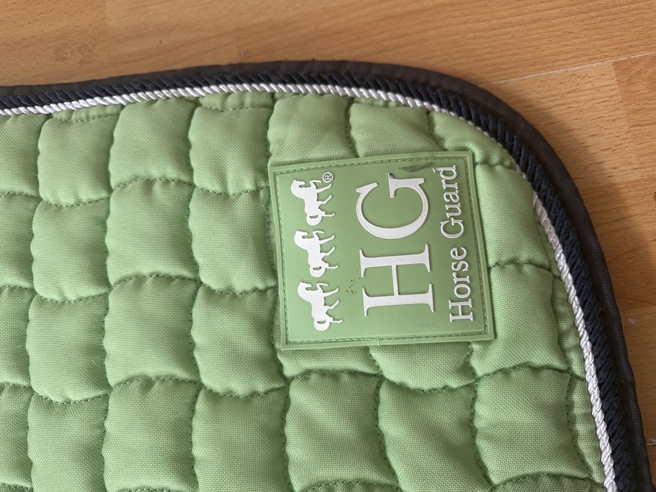 Czaprak ujeżdzeniowy full zielony limonka horse guard HG firmowy