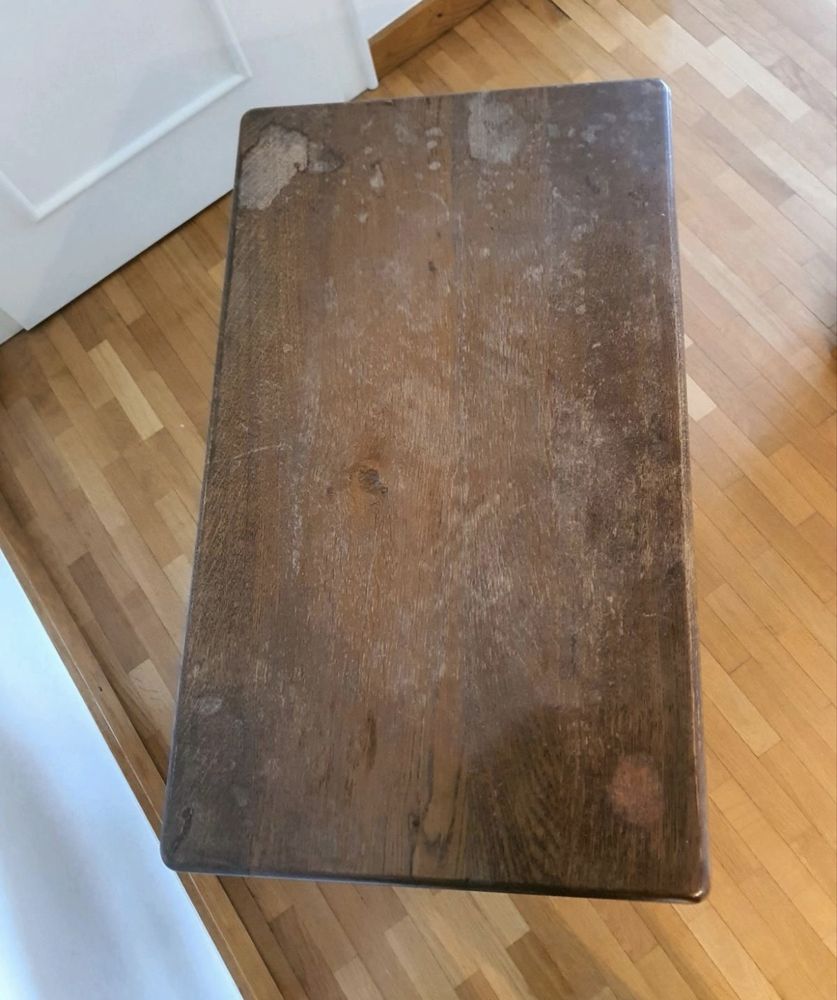 Stolik drewniany vintage / rustykalny – do renowacji
