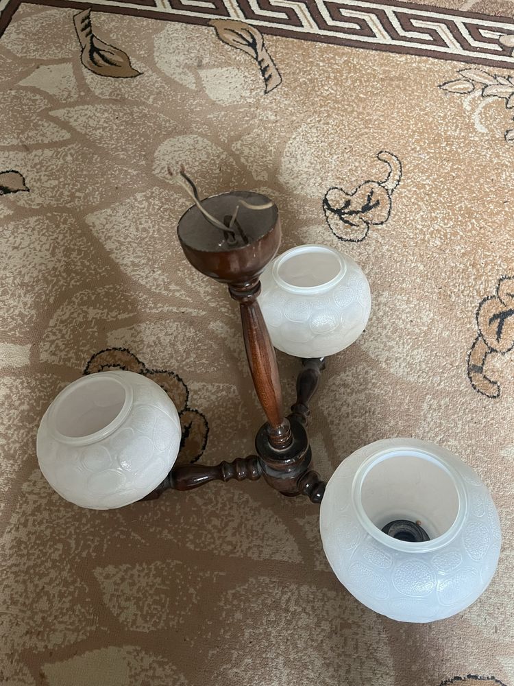Żyrandol Retro 3 klosze