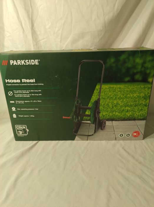 Wózek na wąż ogrodowy Parkside