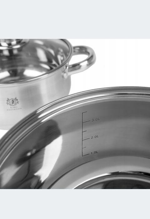 Набір каструль FIONA нержавіюча сталь 6 шт.