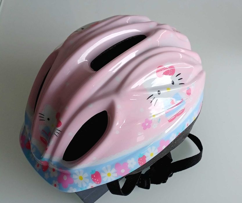 Capacete crianca Hello Kitty