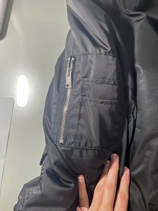 Casaco preto para chuva