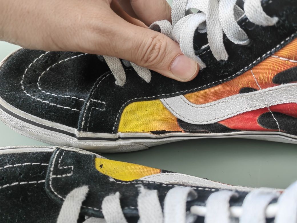 Buty vans wysokie za kasę 42,5 vansy