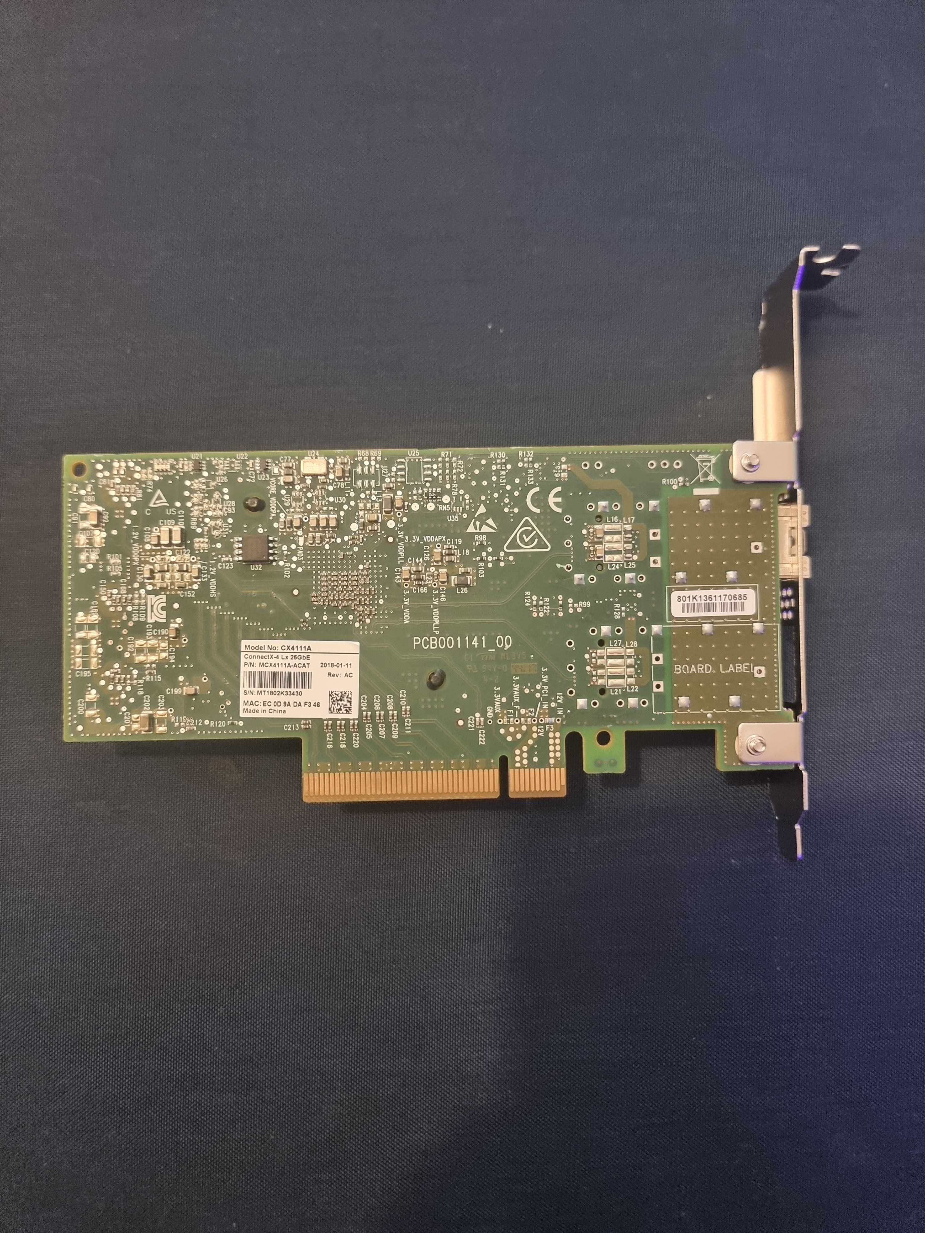 Mellanox ConnectX-4 MCX4111A-ACAT 25 Gbps