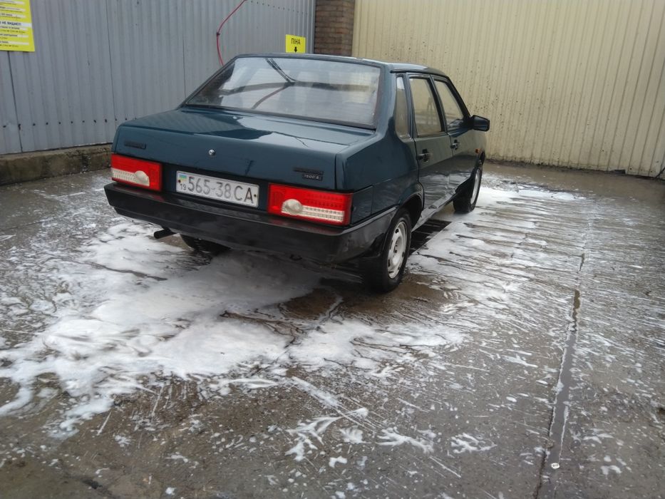 Ваз 2199 на повному ходу